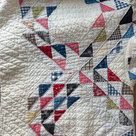 OOAK Handmade Colorful Patchwork Quilted Jacket - Picture 13 of 14